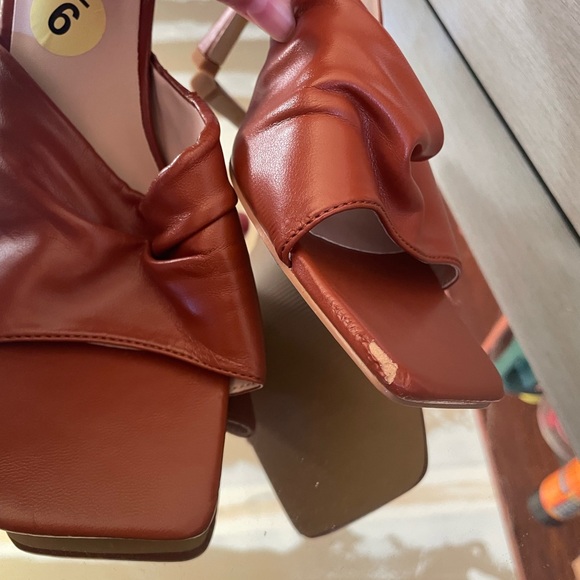 NWOT Halston Launda Brown High Heel Dress Sandals many sizes available! - Picture 13 of 16